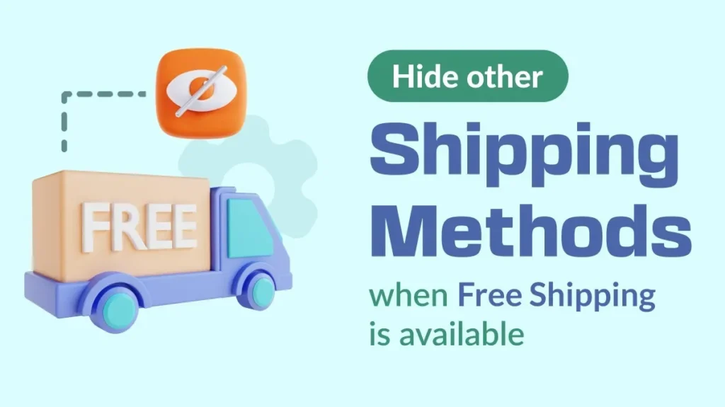 To hide all other shipping methods when free shipping is available